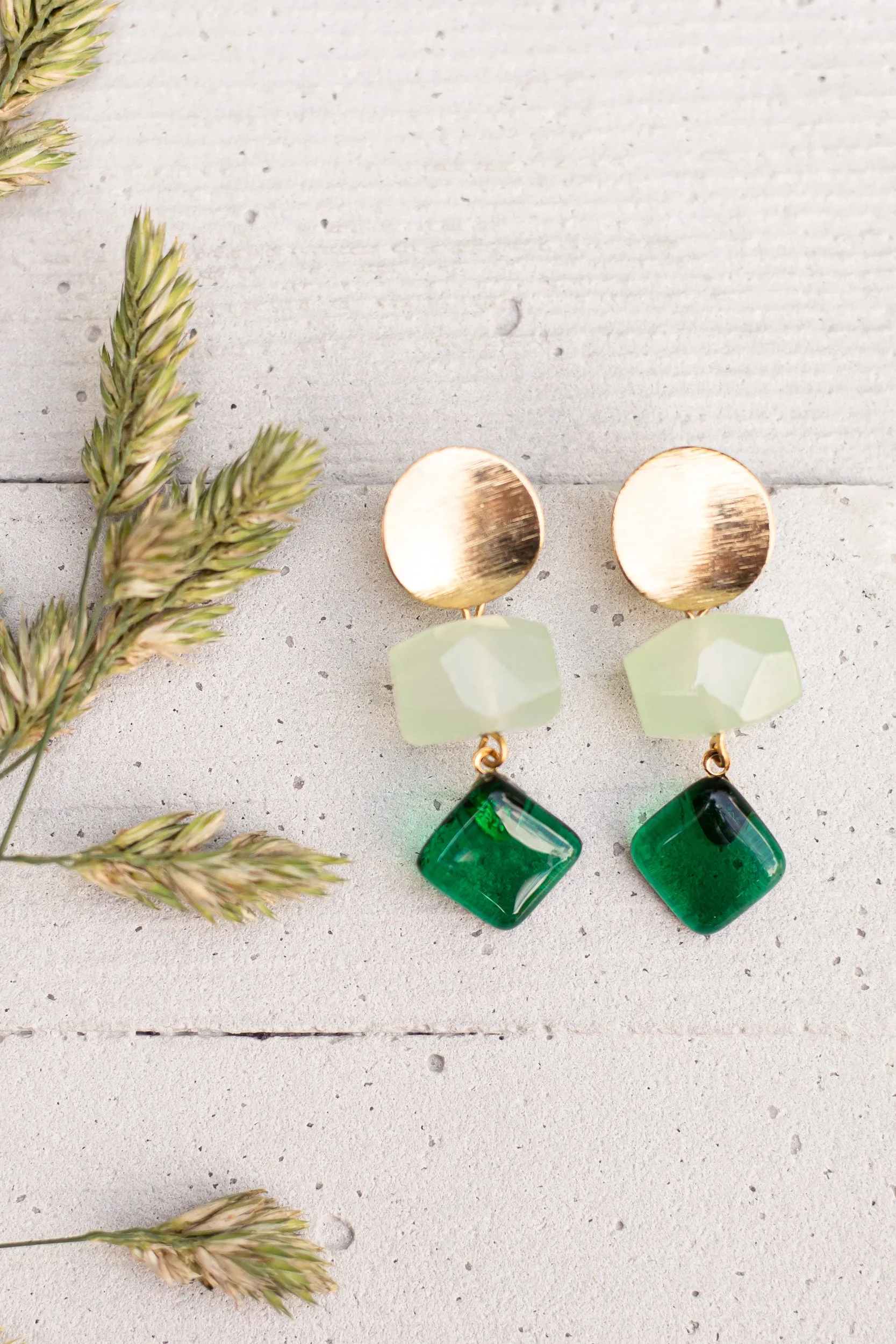 Spruce Drop Earrings