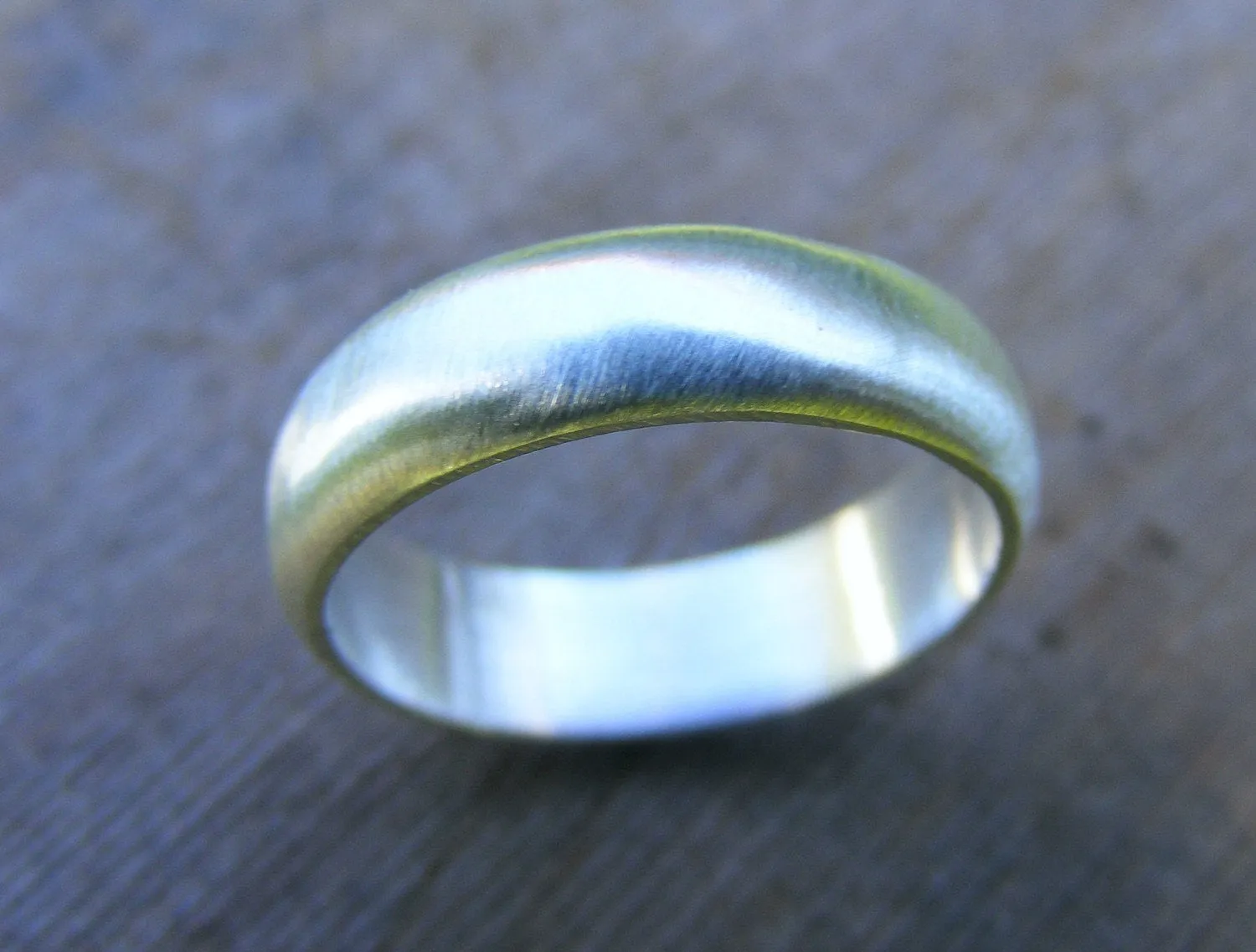 Sterling Silver Ring Band, Mens Wedding Band, Wedding Ring, Simple Ring With Satin Finish Or Shiny Finish