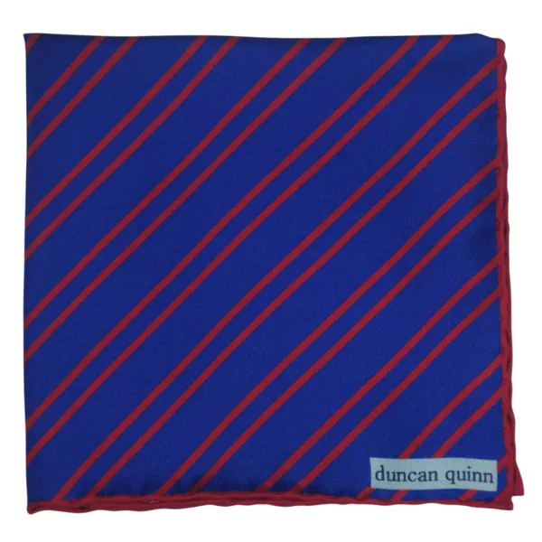 Striped Silk Pocket Squares