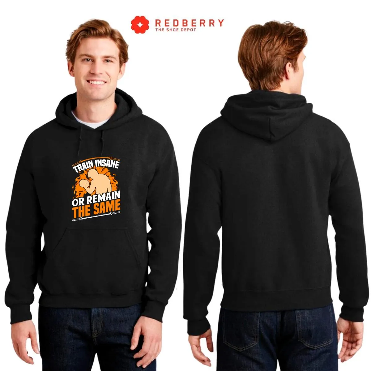 Sudadera Hombre  Hoodie Gym Ejercicio Fitness 001