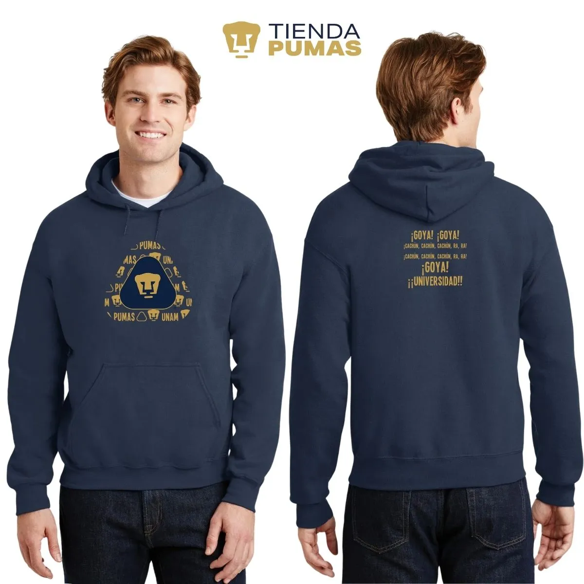 Sudadera Hombre Pumas UNAM triangular