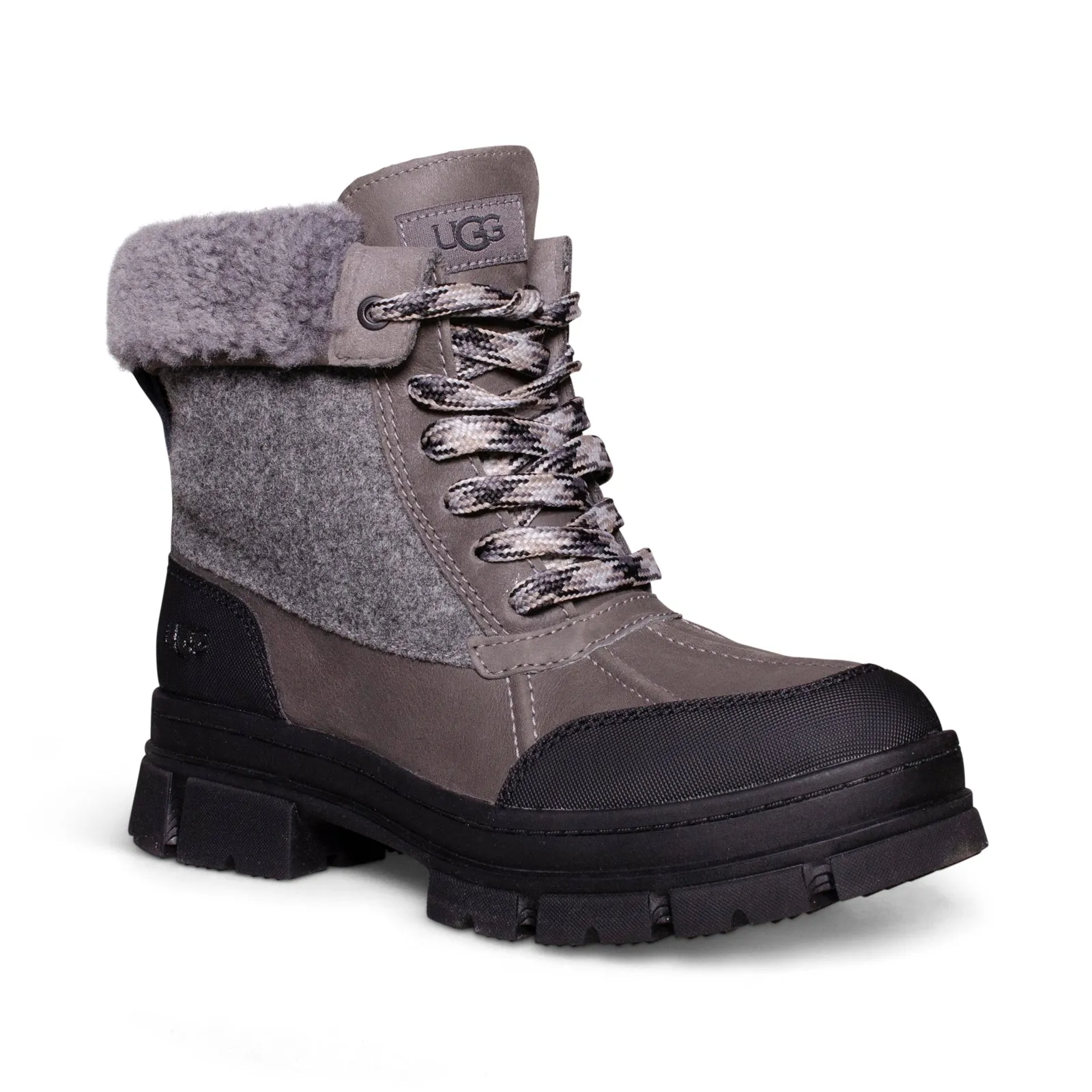 UGG Ashton Addie Tipped Charcoal Boots - Women's