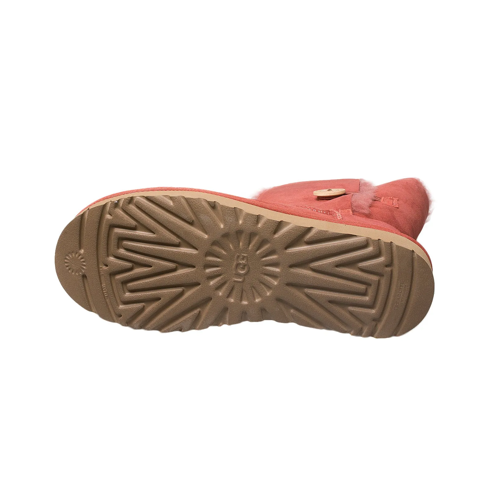 UGG Bailey Button II Terracotta Boots - Women's