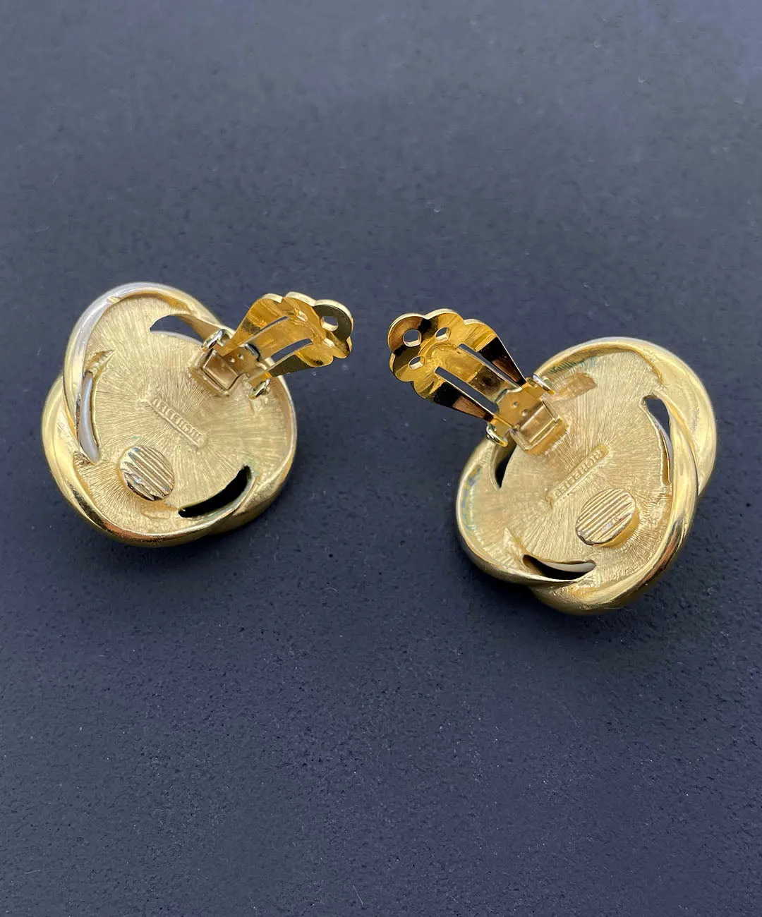 【USA輸入】ヴィンテージ RICHELIEU パール イヤリング/Vintage RICHELIEU Pearl Clip On Earrings