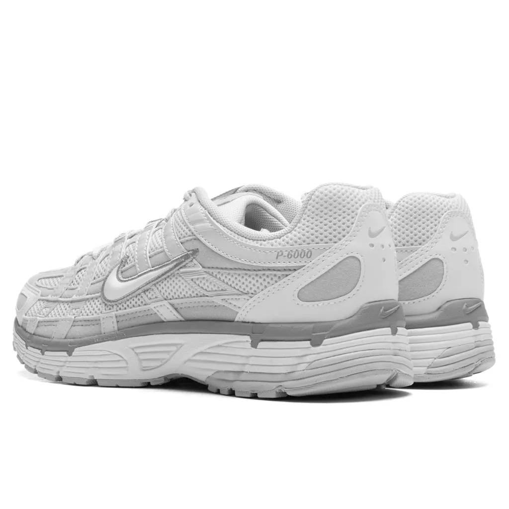 Women's P-6000 - Metallic Summit White/White/Pure Platinum