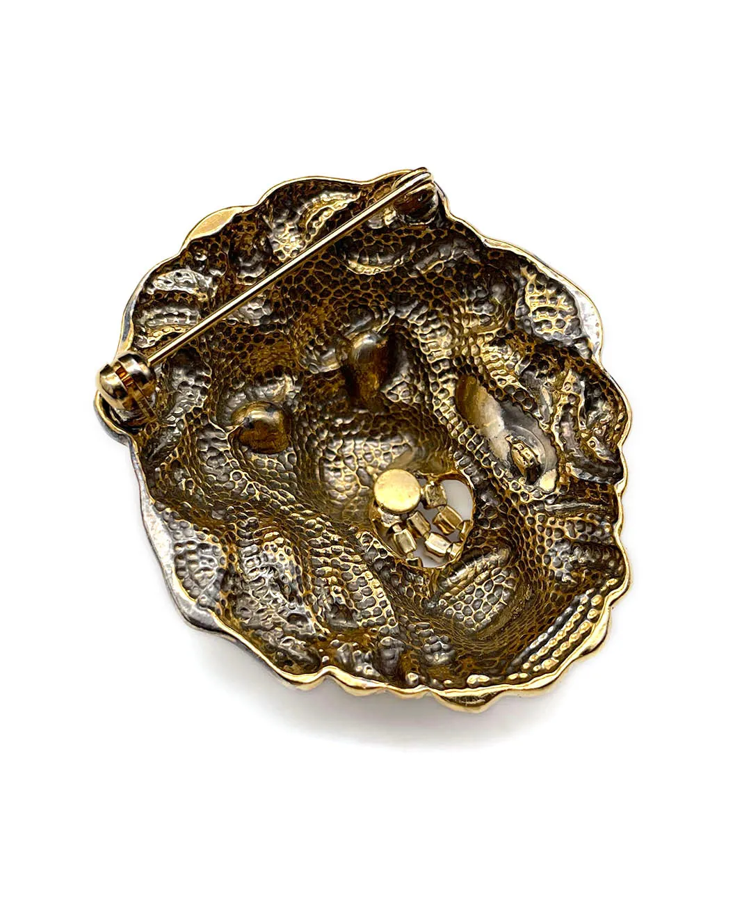 【ドイツ買付】ヴィンテージ SEIBOTH ライオン ビジュー ブローチ/Vintage SEIBOTH LION Bijou Brooch